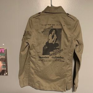 hysteric glamour heavy duty jacket